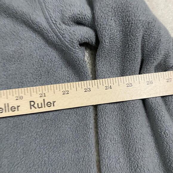 Free Fly Fleece Pullover Mens XL Gray Bamboo Quarter Snap Sweatshirt Performance - Picture 6 of 8